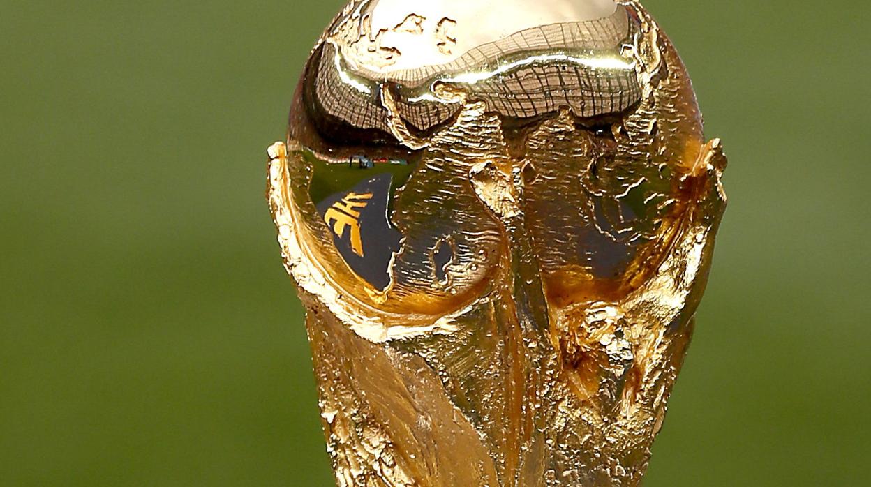 Los jugadores franceses celebran el cuarto gol en la final del Mundial ante Croacia