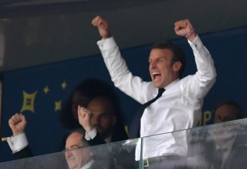 El presidente de Francia, Macron