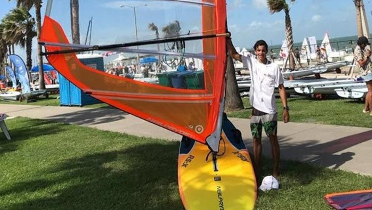 Aurelio de Terry, al Mundial de RS:X desde este lunes en Corpus Christi (Estados Unidos)