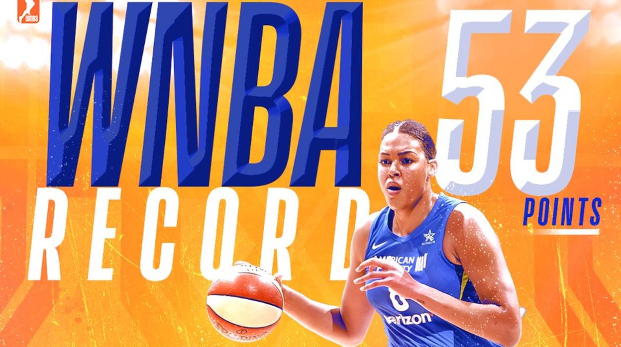 La liga de baloncesto femenina estadonidense WNBA celebra por todo lo alto en récord