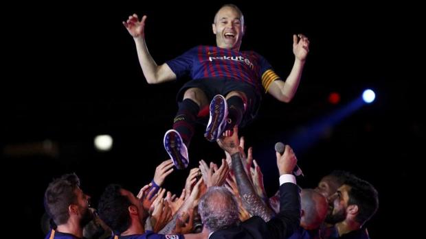 La despedida de Iniesta, candidata a un premio Laureus