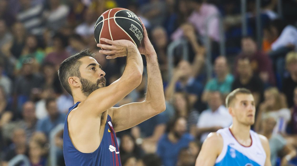 Navarro, durante un partido de la ACB esta temporada