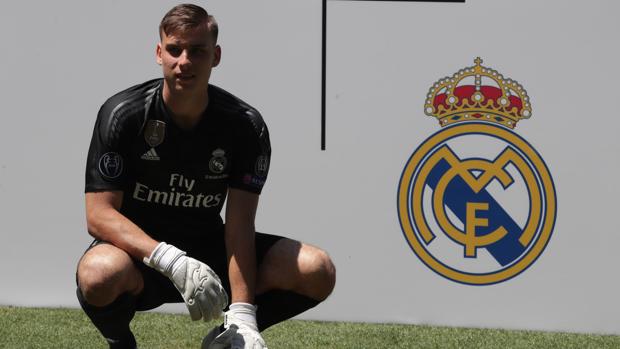 Lunin: «Lo que me apasiona del Madrid es que gana y quiere más títulos»