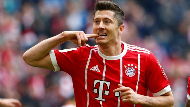 Lewandowski, molesto con el Bayern