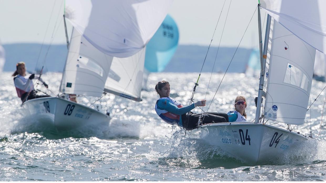 Mas y Cantero lideran la flota española en el Mundial de Aarhus