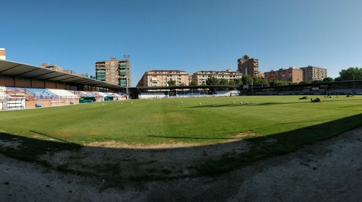El estadio talaverano de El Prado