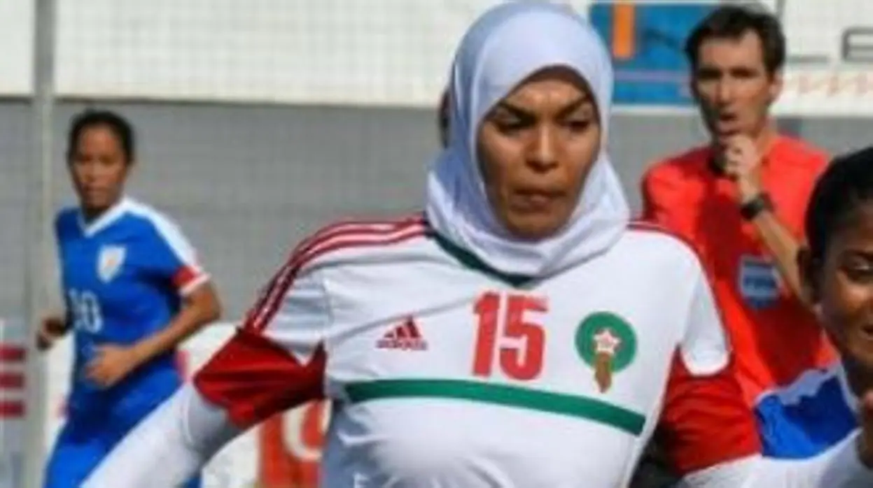 La futbolista marroquí huida, Meriem Bouhid
