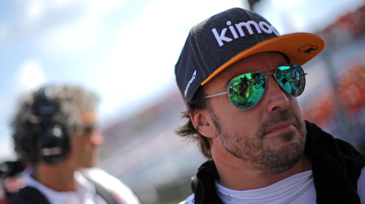 Alonso en el Gran Premio de Budapest de esta temporada