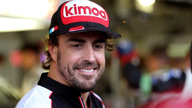 Fernando Alonso: «Todo huele a champán y eso es algo que me gusta»