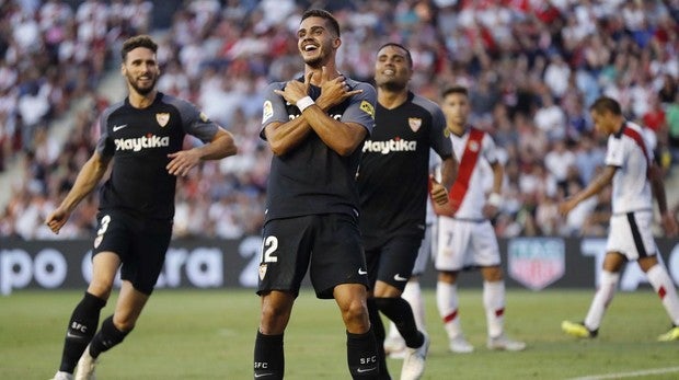 André Silva castiga al Rayo en su regreso a Primera