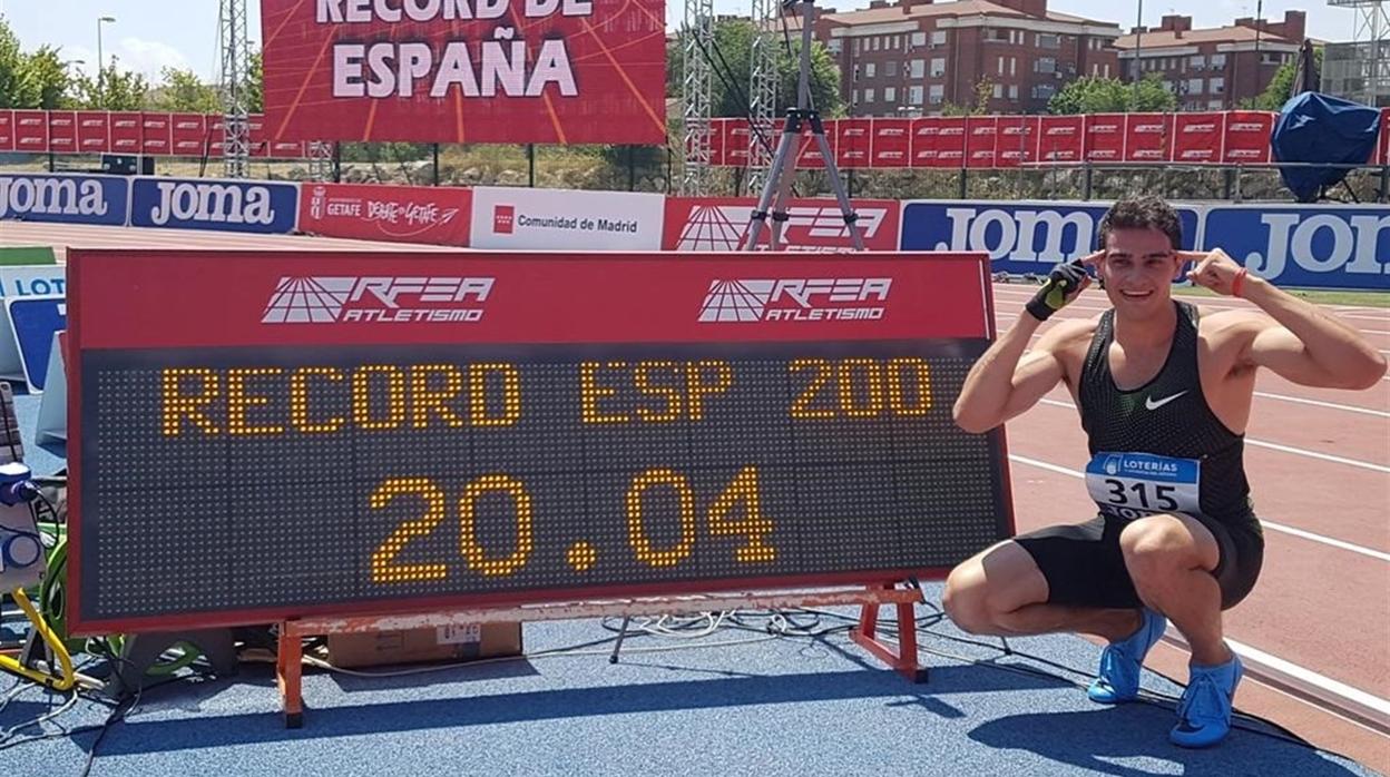 Bruno Hortelano atacará su récord de 200 en Getafe