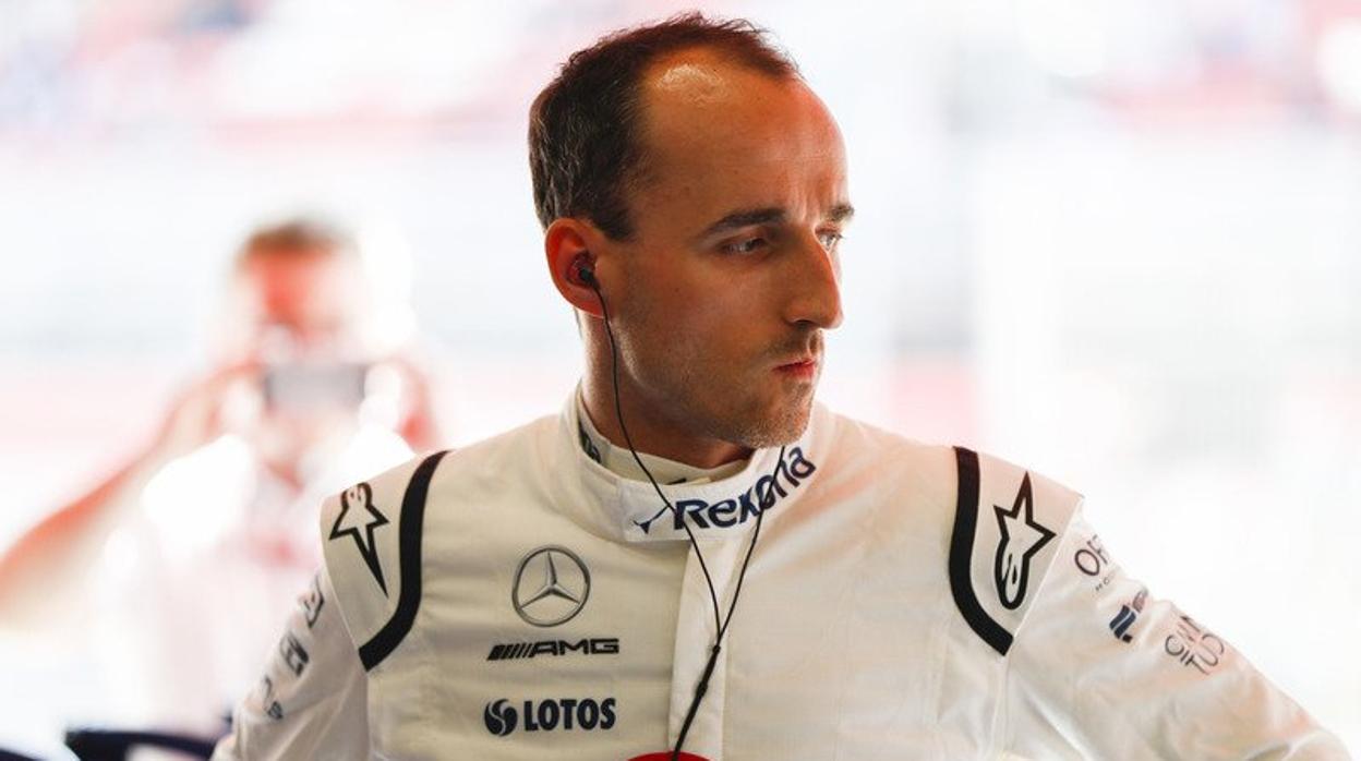 Robert Kubica, durante el pasado Gran Premio de España