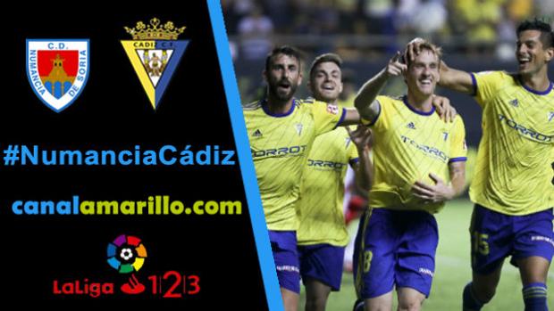 Directo: Sigue el partido Numancia - Cádiz CF