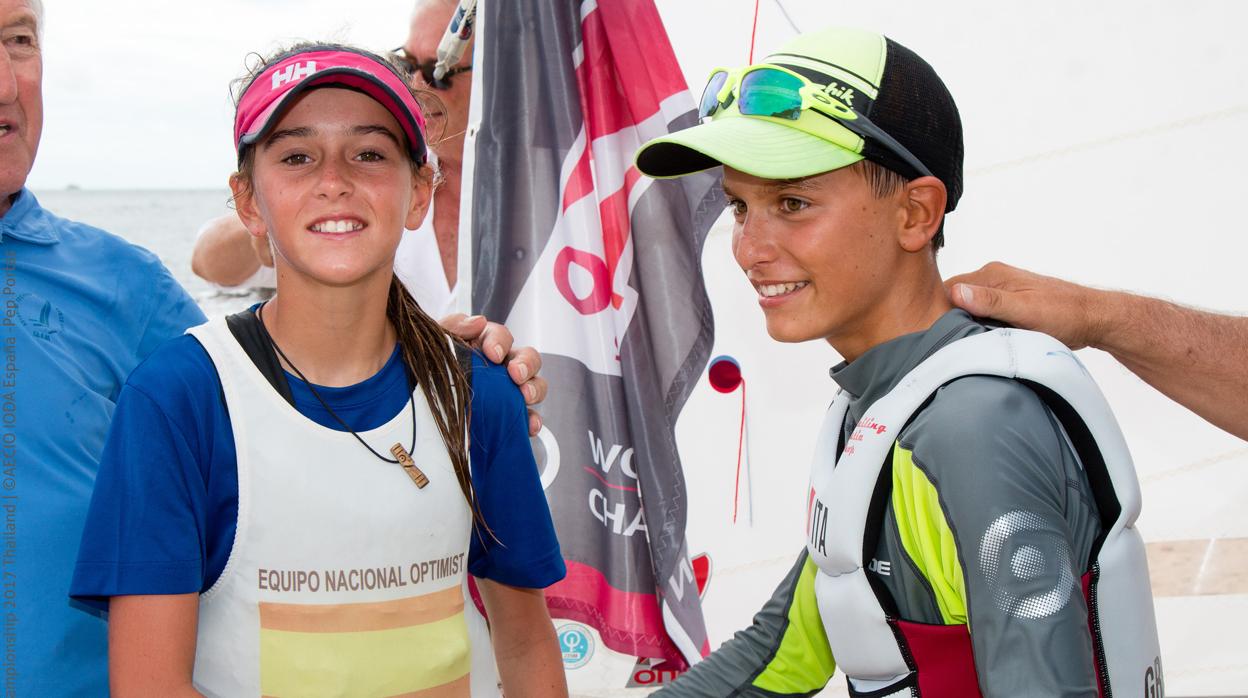 María Perelló revalida su título de campeona del mundo de Optimist