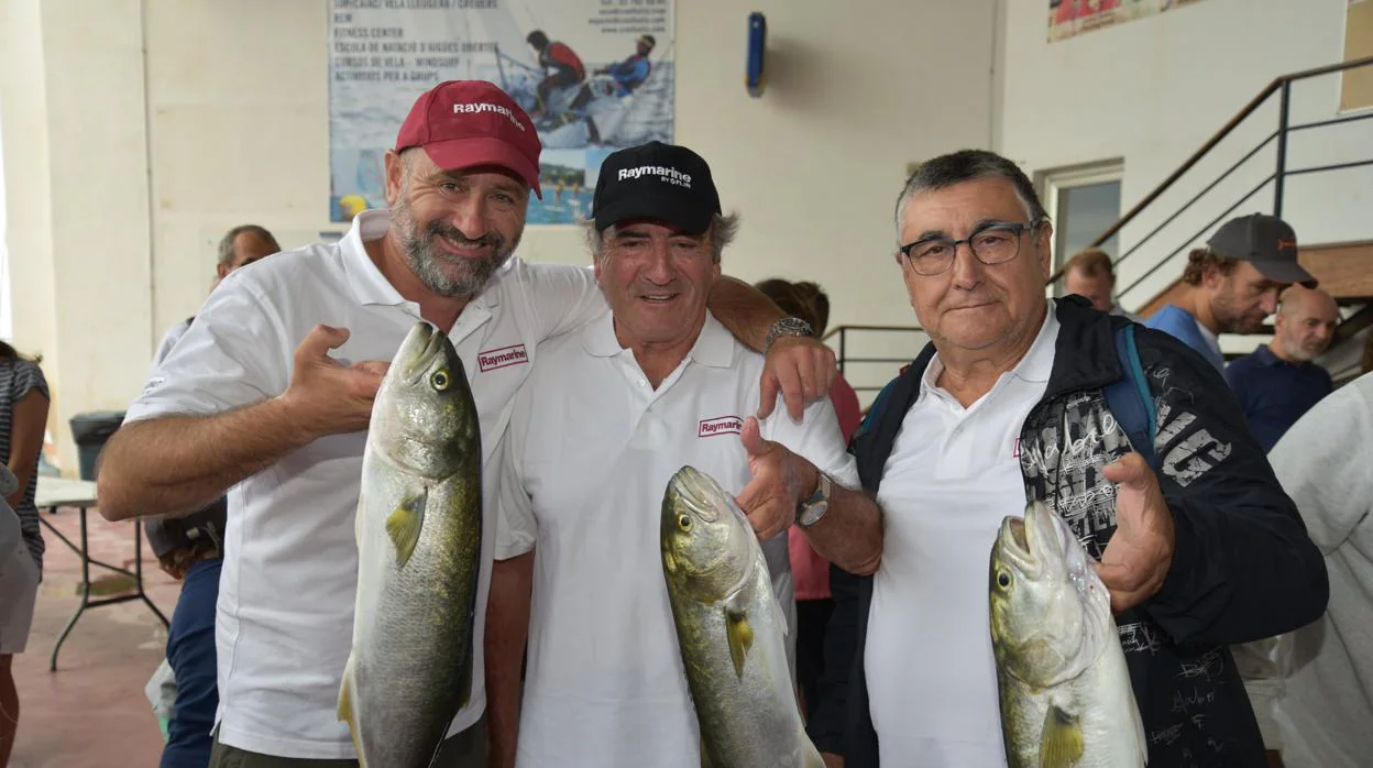 Los mejores pescadores de la costa barcelonesa
se baten en el CN El Balís