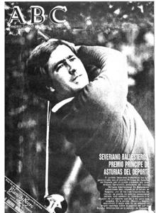En 2007, Severiano Ballesteros anunciaba su retirada. En abril de 1989 fue portada de ABC al ser galardonado con el premio Príncipe de Asturias del Deporte, uno de los grandes hitos de su vida.