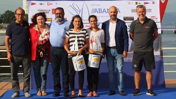 Las campeonas del mundo 2018 Paula y Paloma González le ganaron la partida a los chicos en Vaurien