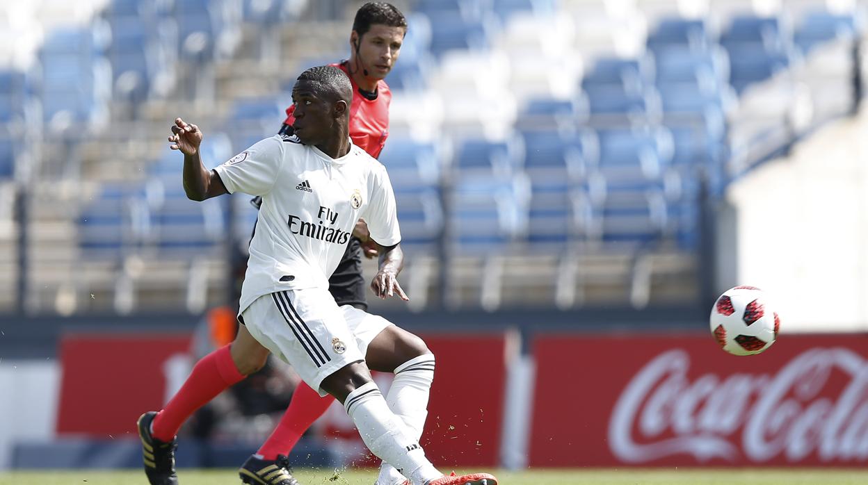 Vinicius espera debutar frente al Español