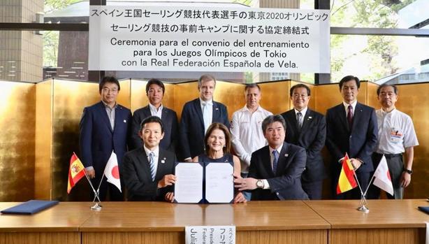 Convenio de colaboración entre la Federación, la ciudad de Zushi, Japón, y Riviera Marina Zushi