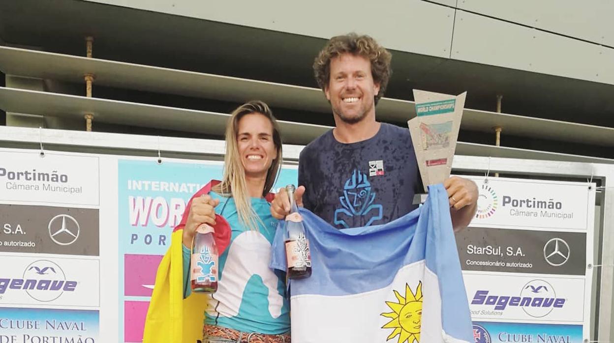 Marina Alabau, campeona del mundo de Windsurfing con foil