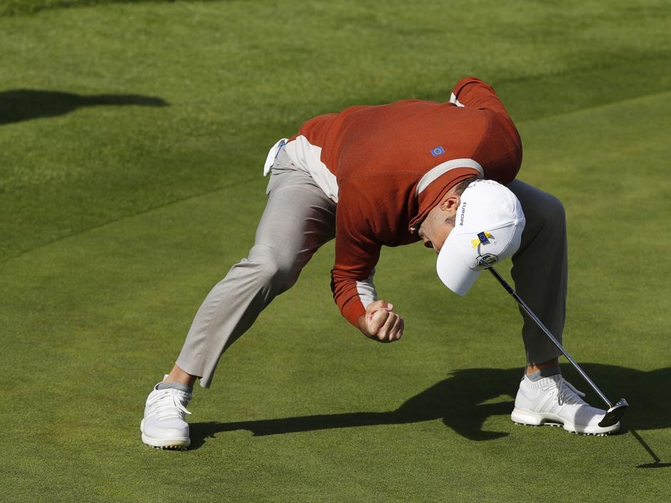 El tremendo birdie de Sergio García