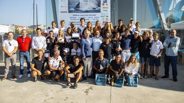 Curro Manchón logró el título de campeón de España de Raceboard en la Ría de Arousa