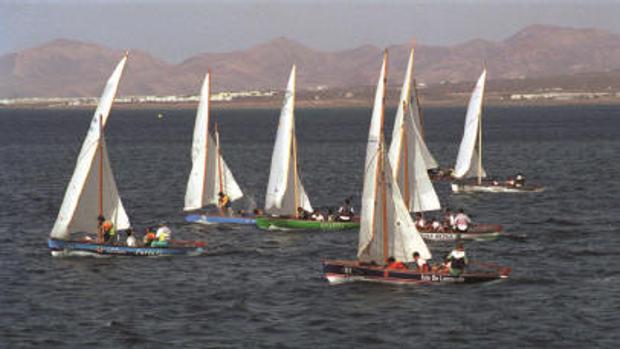 El «Biosfera Express» se impuso en la última maniobra de la quinta regata de la Liga 5 metros