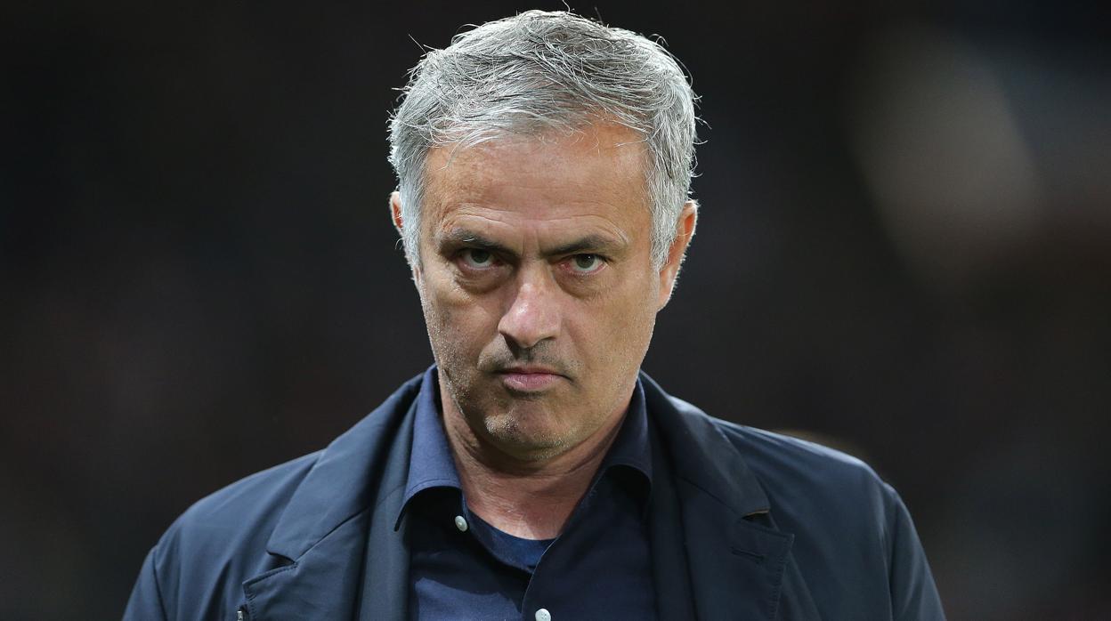 José Mourinho, técnico del Manchester United