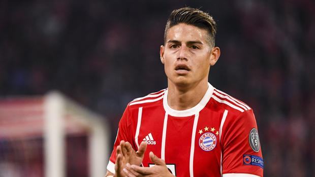 James tuvo un ataque de ira en el vestuario del Bayern