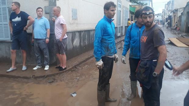 Rafa Nadal, portada del diario «The Times» por su ayuda en las inundaciones de Mallorca