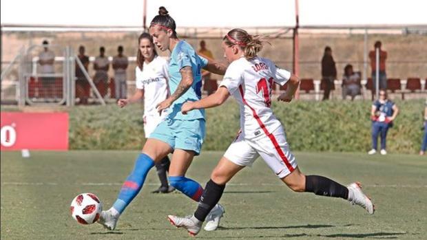 El Atlético logra su quinta victoria en Sevilla