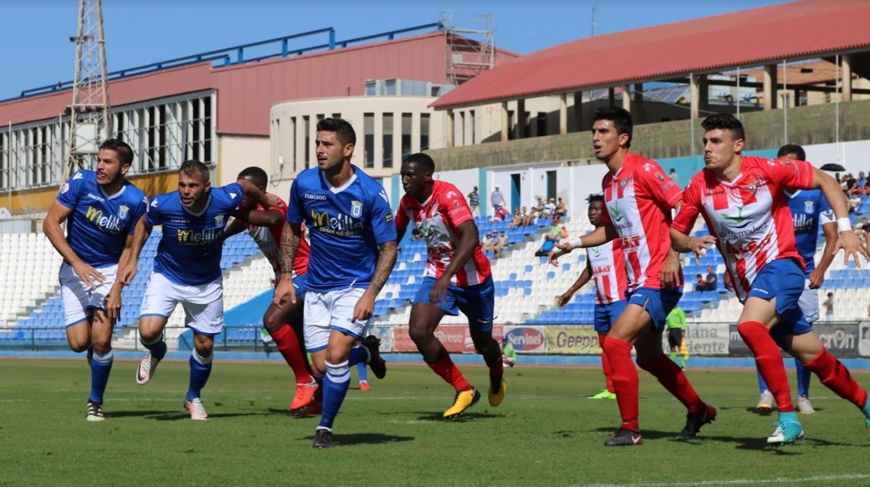 El Melilla, uno de los equipos de Segunda B que sigue vivo en la Copa del Rey