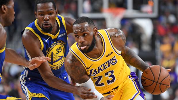 Comienza la NBA: LeBron desafía a los Warriors