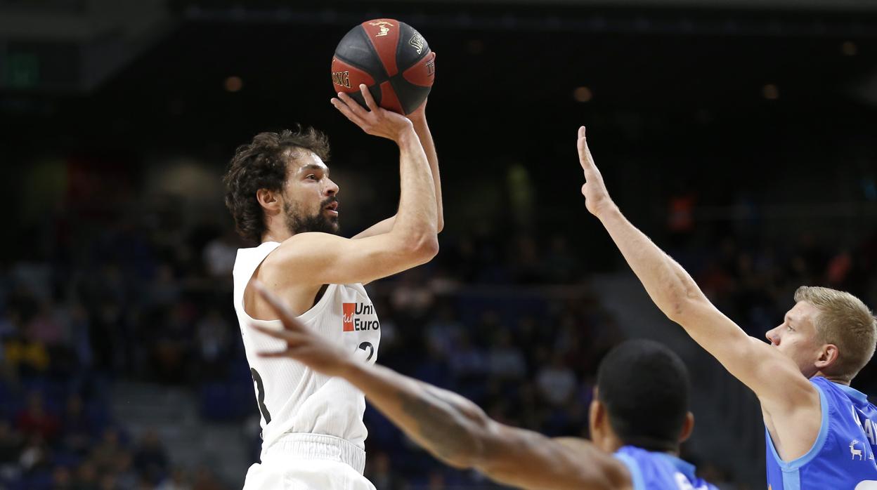 Sergio Llull, durante un partido de la Liga Endesa