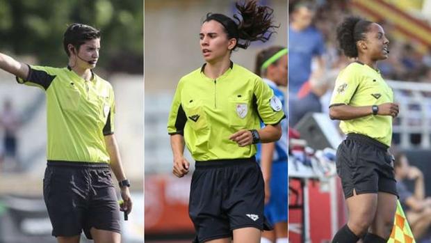 Desenfreno machista en el primer partido con un trío arbitral femenino