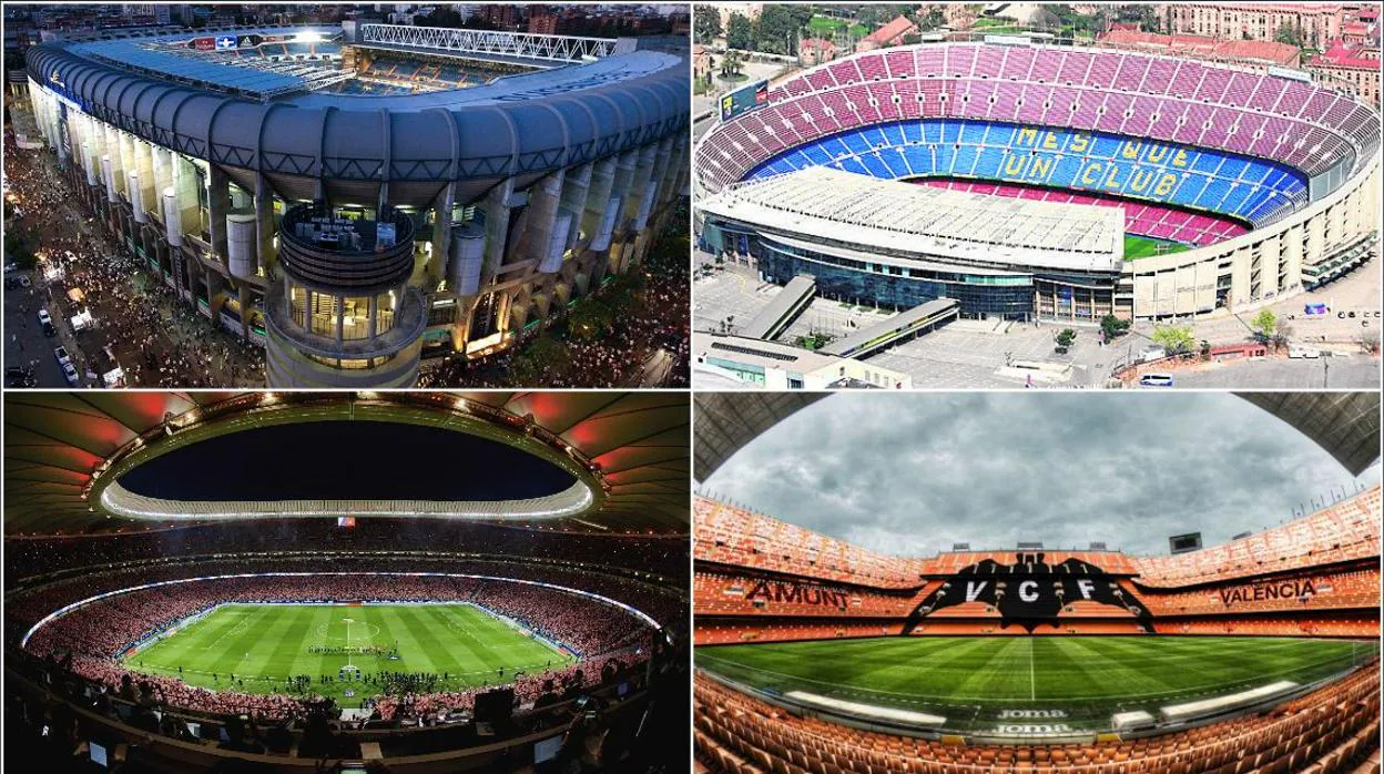 El origen de los nombres de los estadios de la Liga