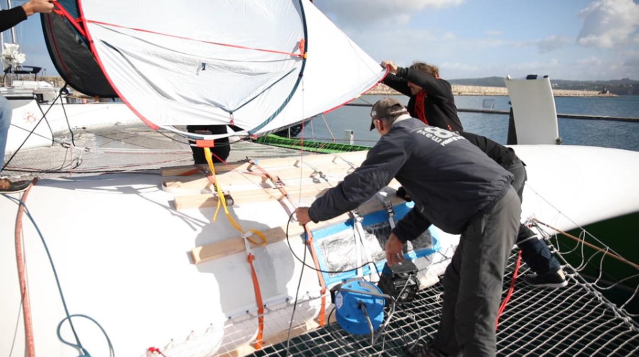 El equipo Sodebo ante la adversidad en la Route du Rhum