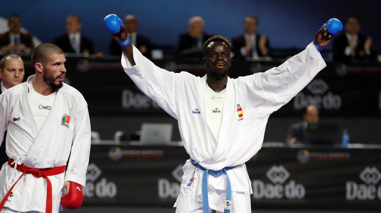 Babacar Seck logra la primera medalla de España