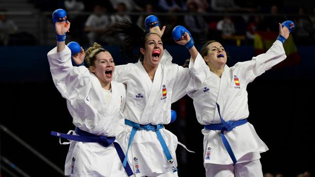 España, bronce en kumite femenino