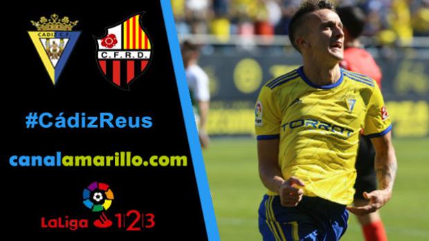 Sigue el partido en directo: Cádiz CF vs Reus