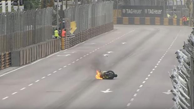 Raúl Torras, el piloto español que ha escapado de la muerte en el circuito de Macao