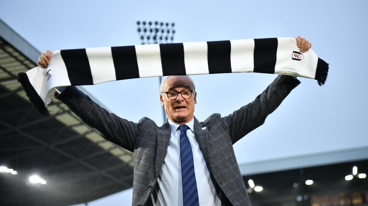 Claudio Ranieri, durante su presentación como entrenador del Fulham