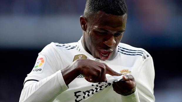 La contagiosa felicidad de Vinicius Junior