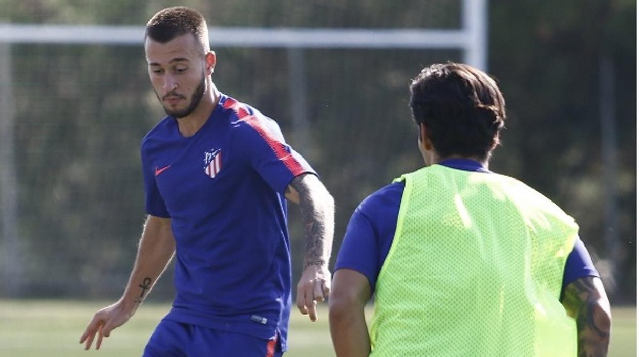 Ricard Sánchez, jugador del Atlético de Madrid B