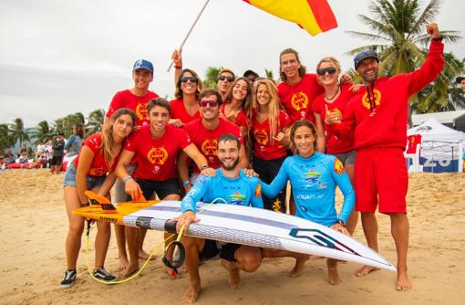 Iballa Ruano, subcampeona del mundo de Sup Surfing en China
