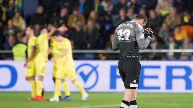 Una parada de Pau López en el Villarreal-Betis, entre las cinco mejores de la jornada