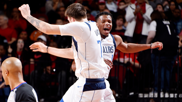 La triple sobrada de Doncic en casa del MVP Harden