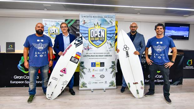 Presentado el Open LPL Surf City, última prueba de La Liga Fesurfing 2018