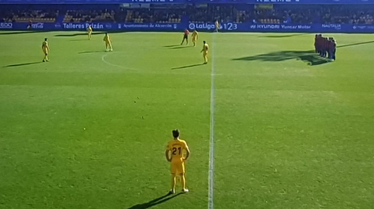 La protesta de los jugadores del Reus