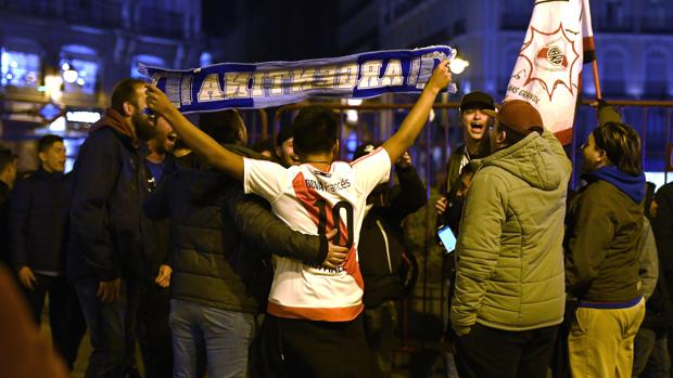 Así ha sido la celebración de River Plate en Madrid